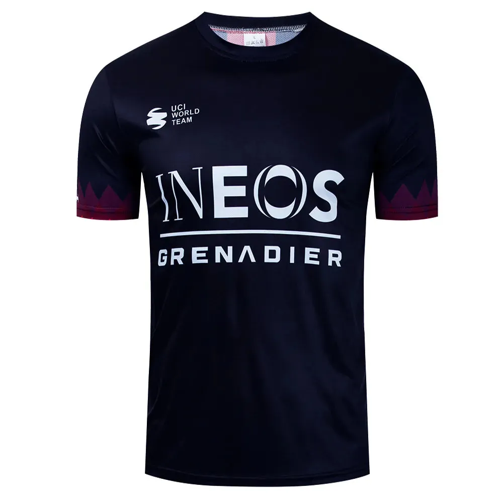 2024 INEOS T-shirt Cycling Team Jersey Men Women Pro Road Bike Maillot Tops Ropa Ciclismo Quick Dry Sports Tshirt