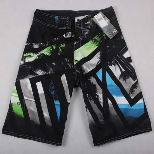 Aidase Summer Beach Shorts For Men New Boardshorts Beachwear Breathable Elastic Waist Fashion Casual Shorts Male Swimming Trunks