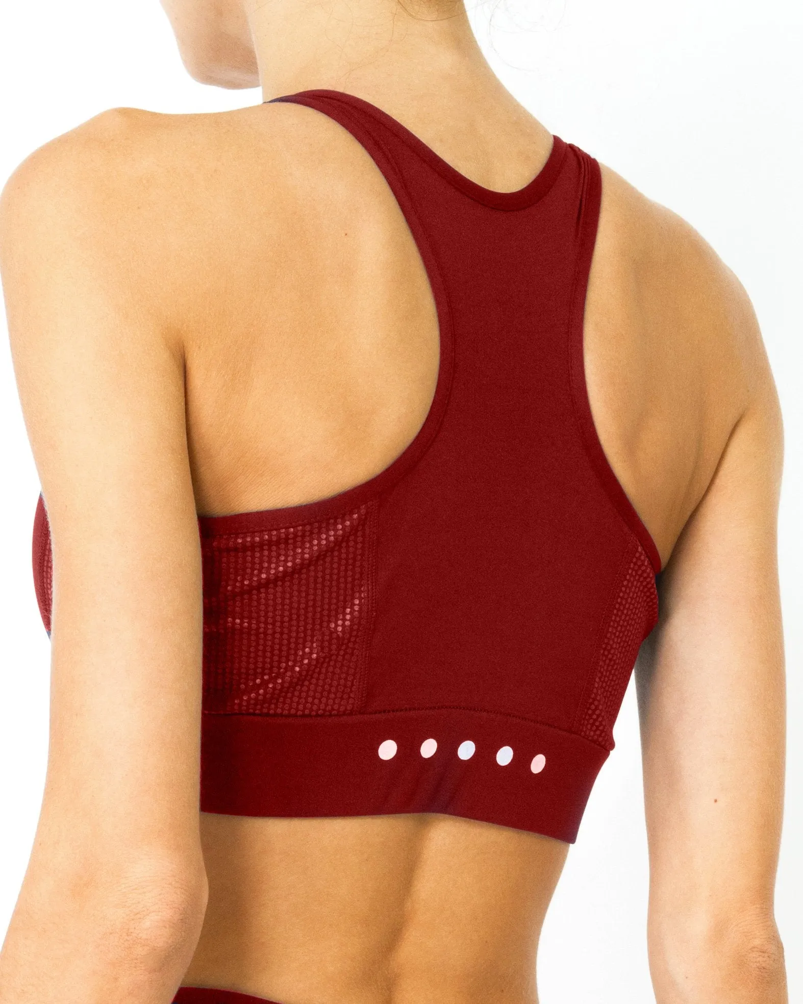 Ashton Set - Sports Bra & Leggings - Maroon