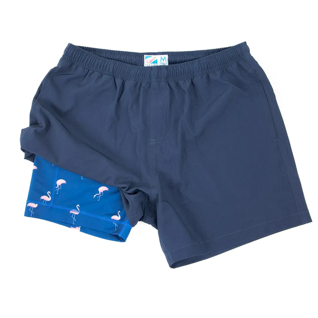 Bermies Men's Short - Navy-Sposh