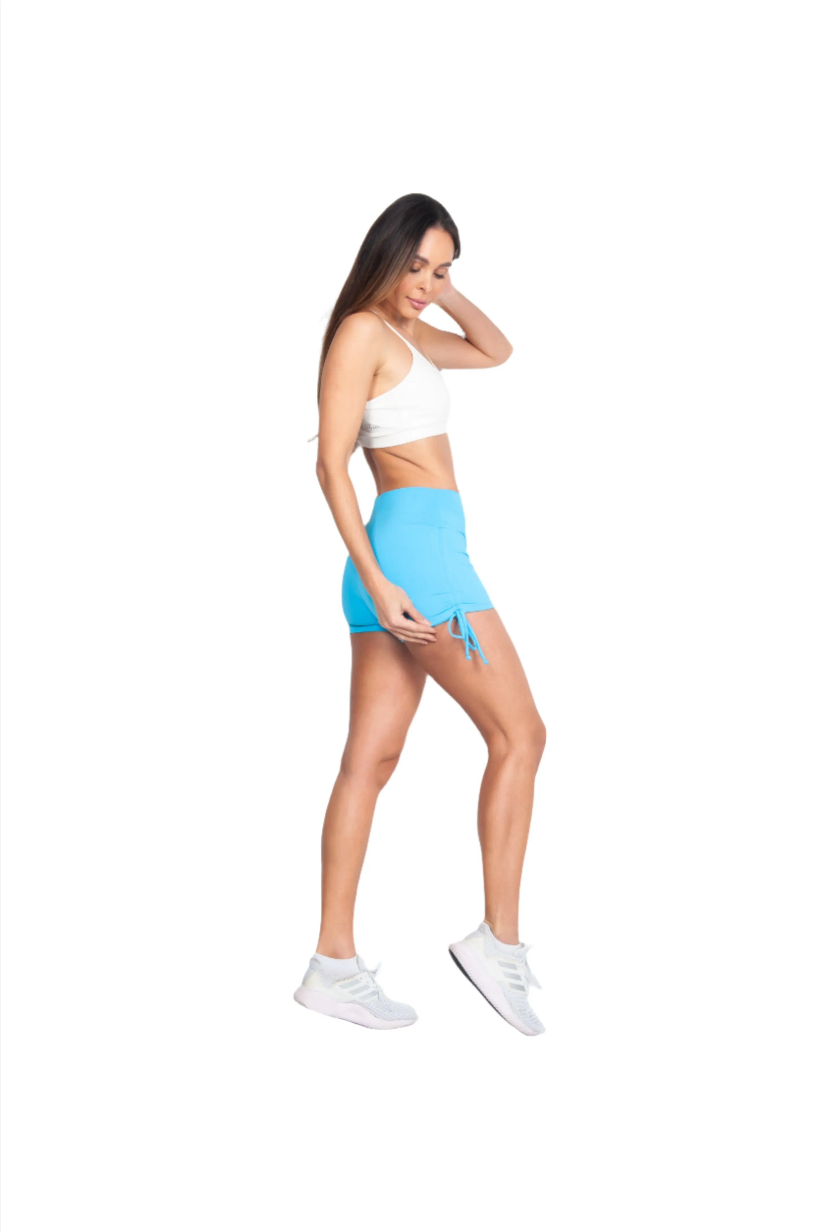 Bia Brazil Activewear Side Tie Shorts SH2473 Turquoise