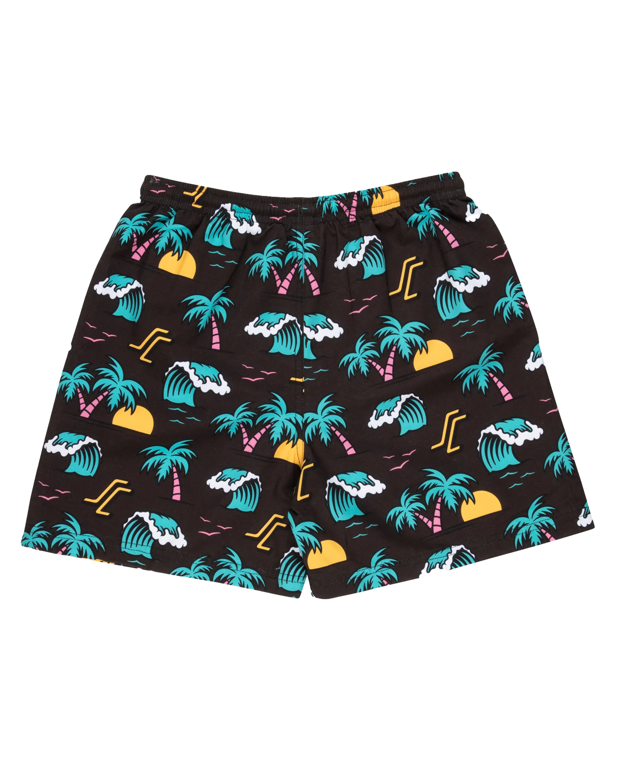 Boys Paradise Repeat Swimshorts in Black