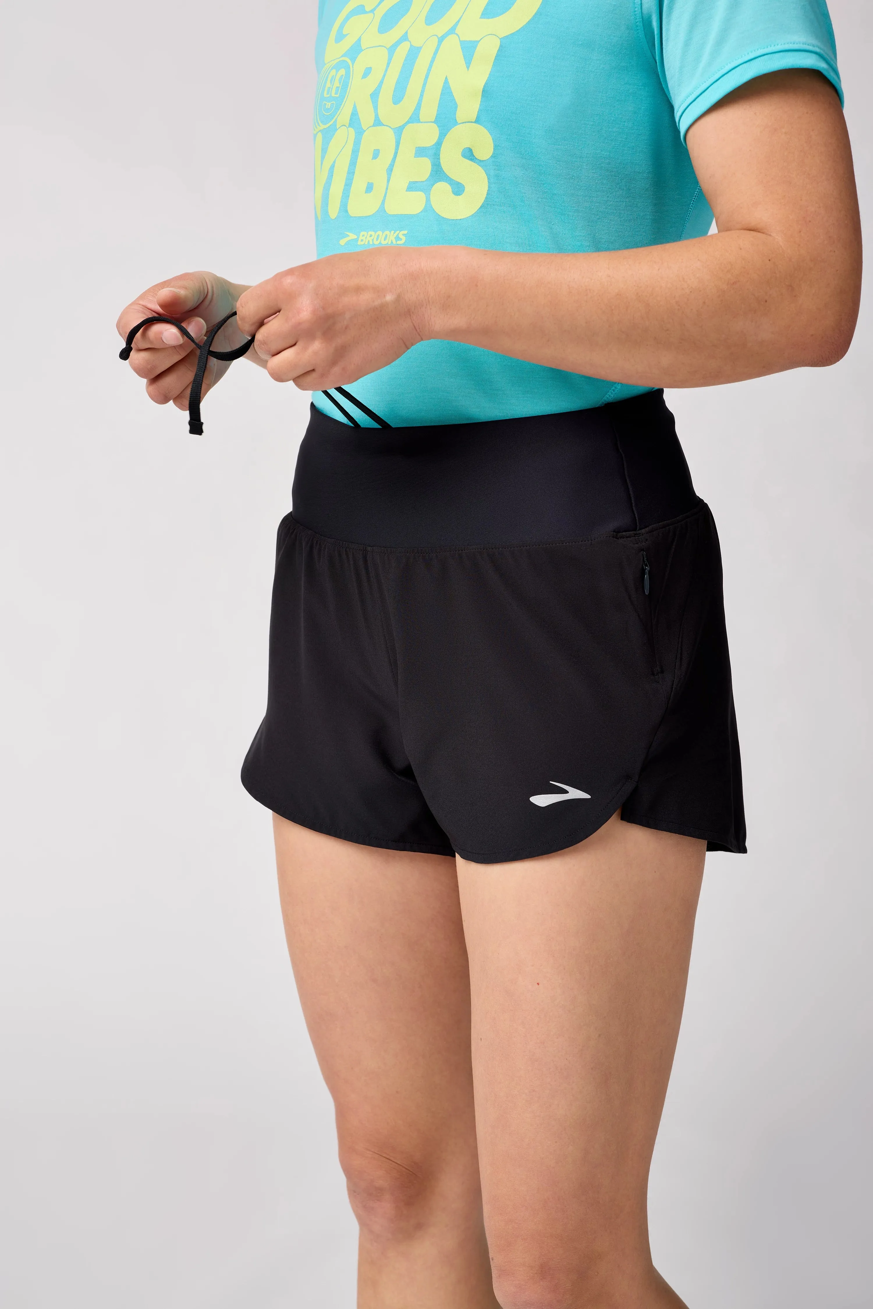 Brooks | Chaser 3" Short 2.0 | Women's | Black