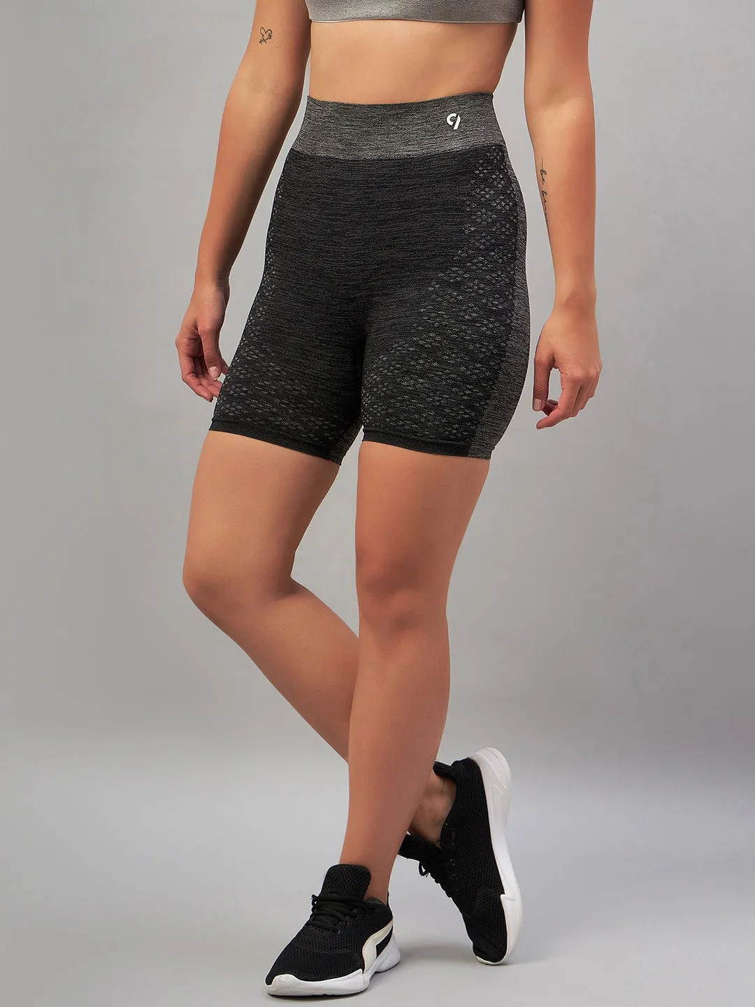 C9 Airwear Women Skinny Fit Sports Short - Black