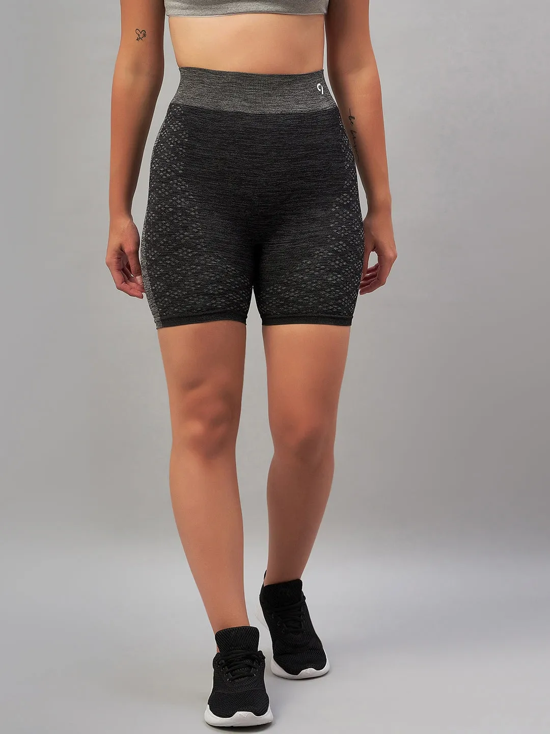 C9 Airwear Women Skinny Fit Sports Short - Black