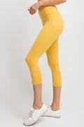 Capri Yoga Legging W/Front Yoga Pocket