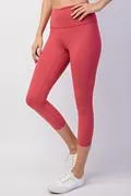 Capri Yoga Legging W/Front Yoga Pocket