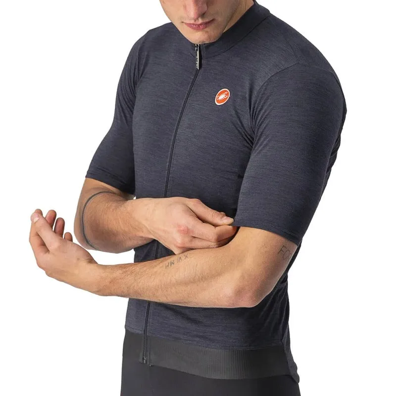 Castelli Essenza Jersey (Black) - Men's