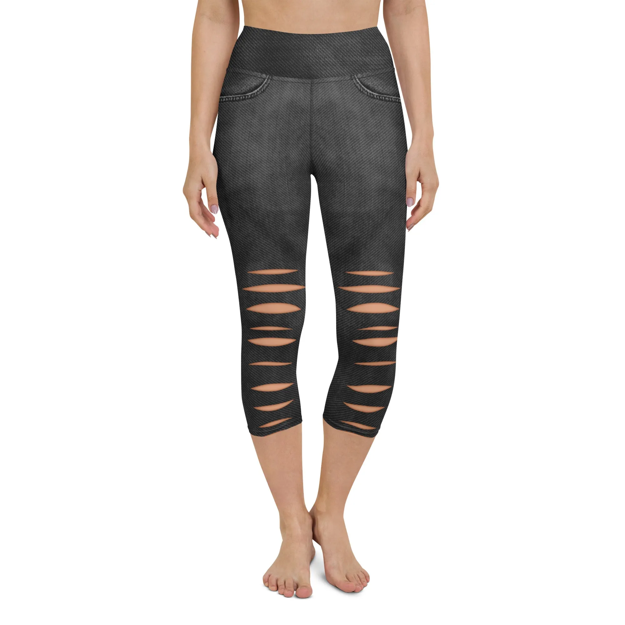 Chic Slits Yoga Capris