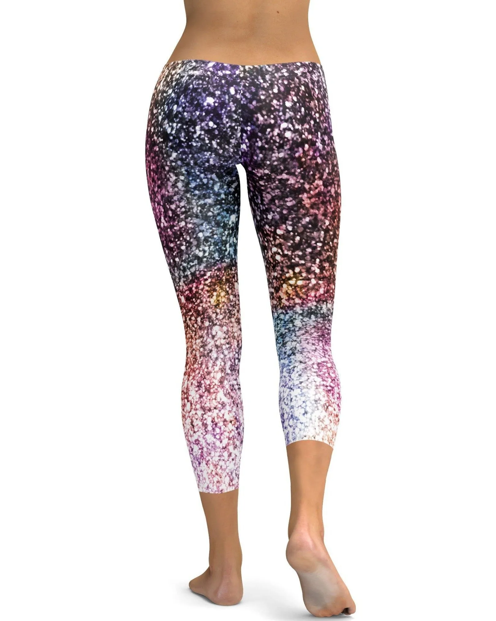 Colorful Sparkles Capris