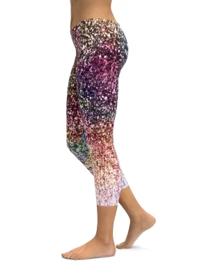 Colorful Sparkles Capris