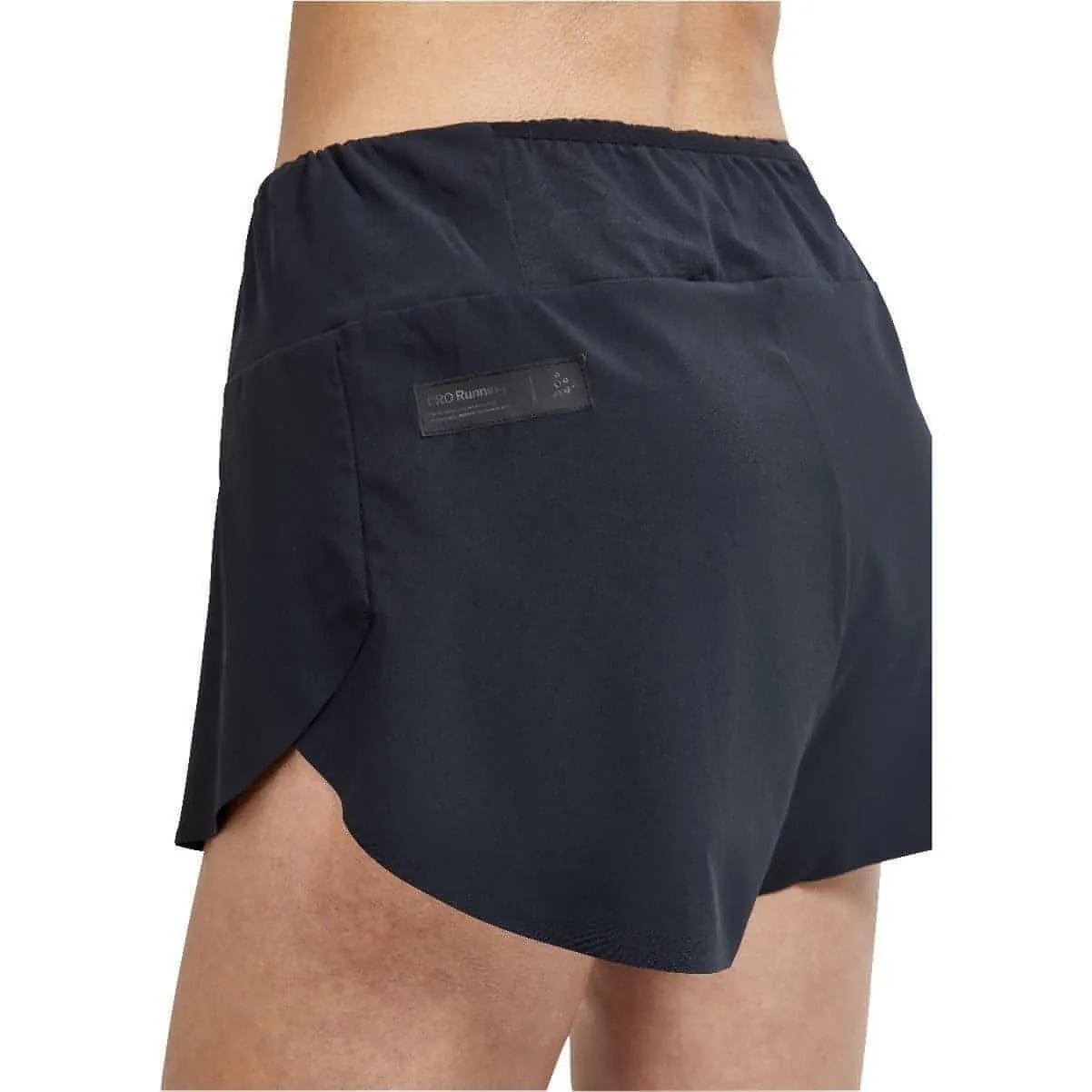 Craft PRO Hypervent Split Womens Running Shorts - Black