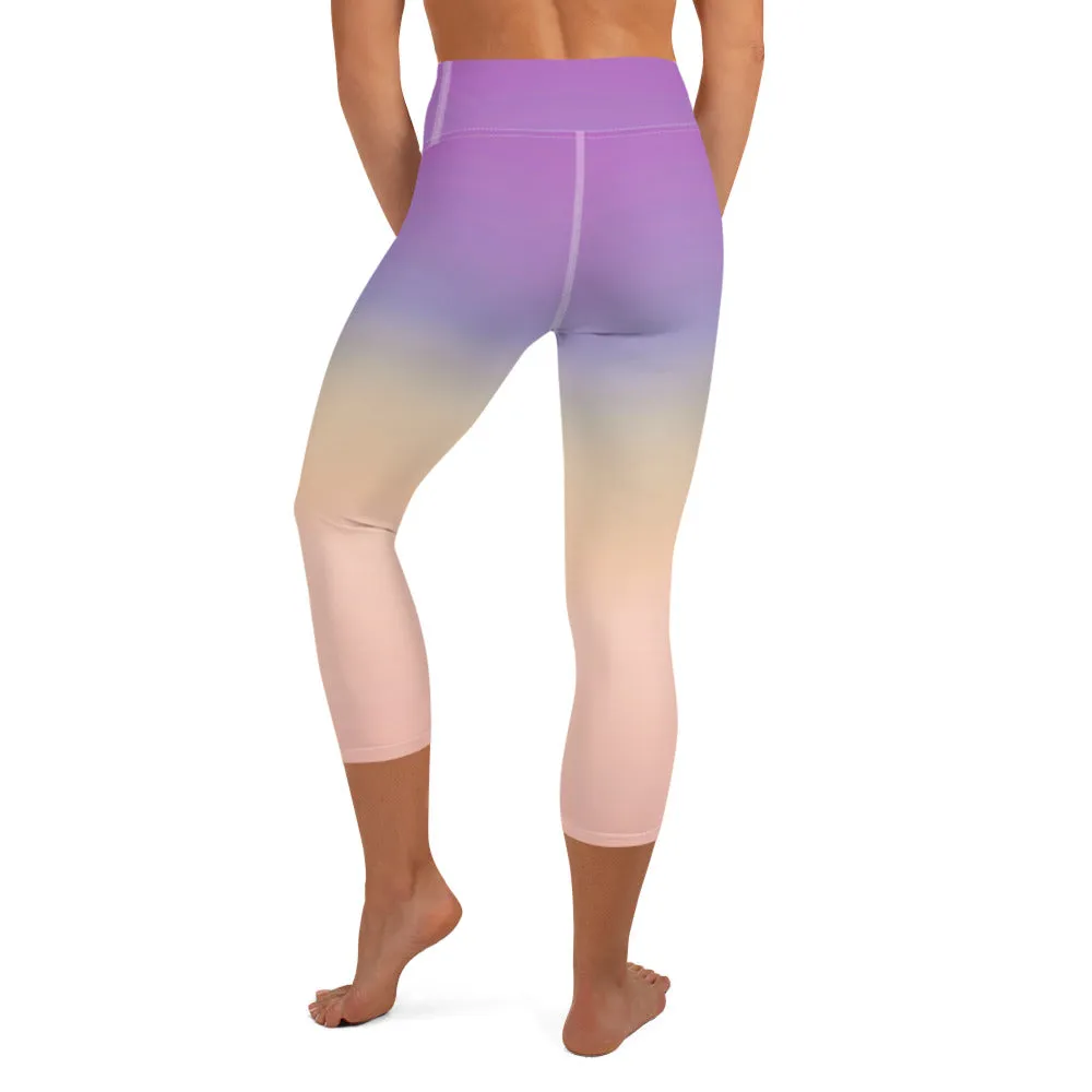 Descendants of the Island Lotus Yoga Capri Leggings