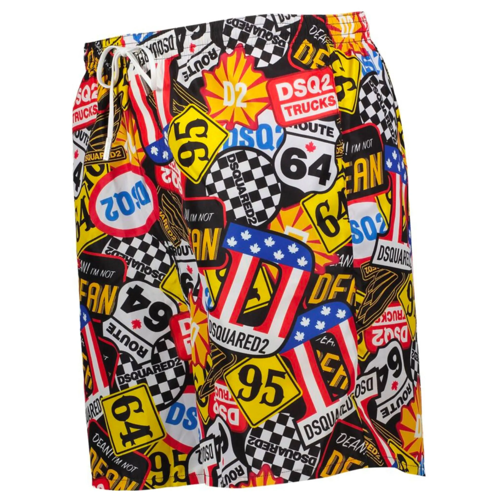 DSQUARED2 Logo Print Swimshorts