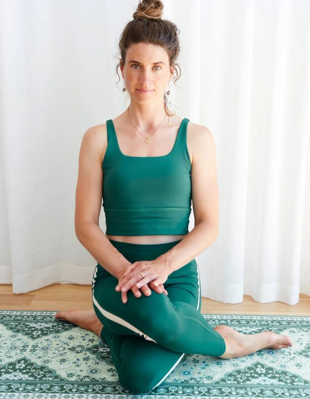 Emerald Yoga Bra