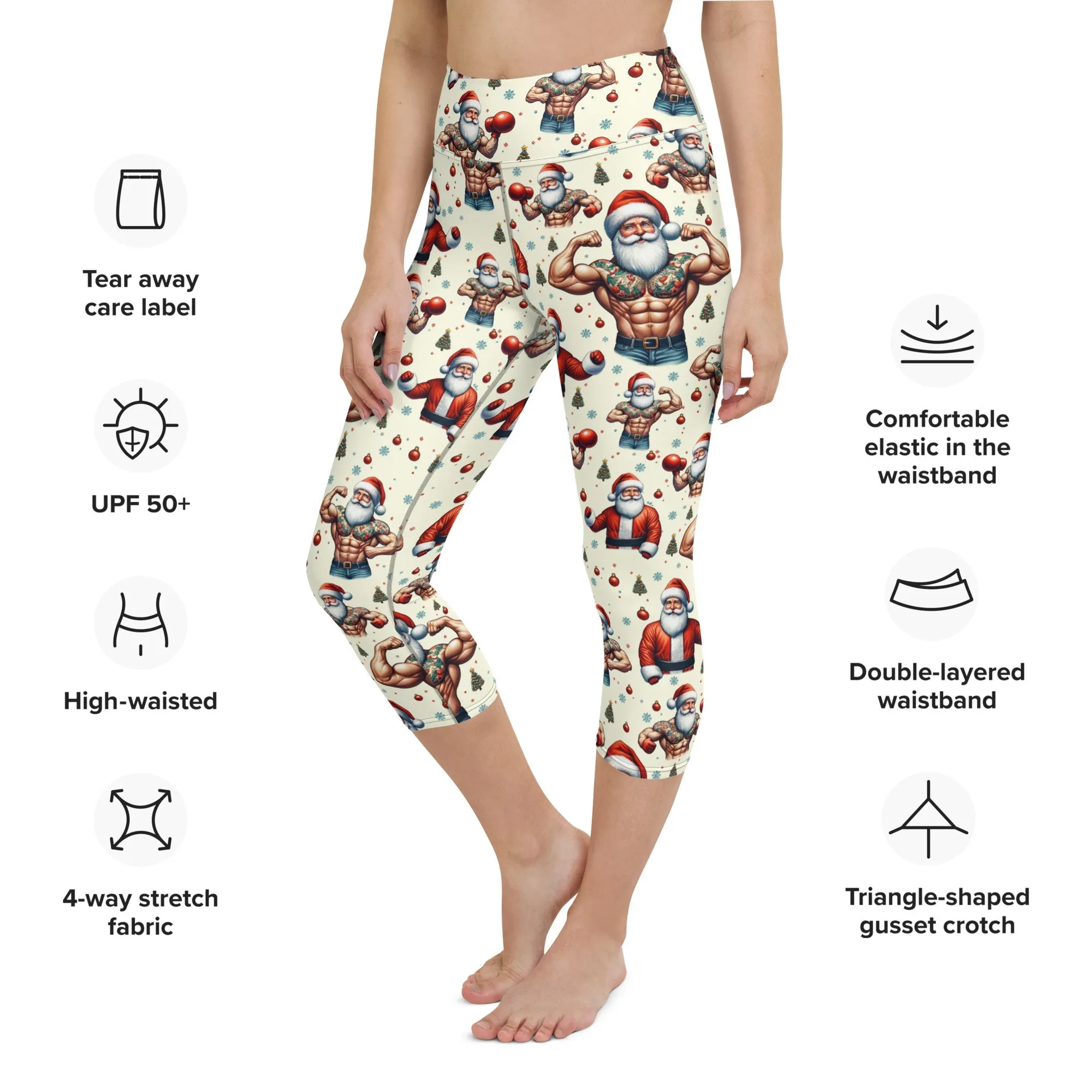 Fit Santa Yoga Capris