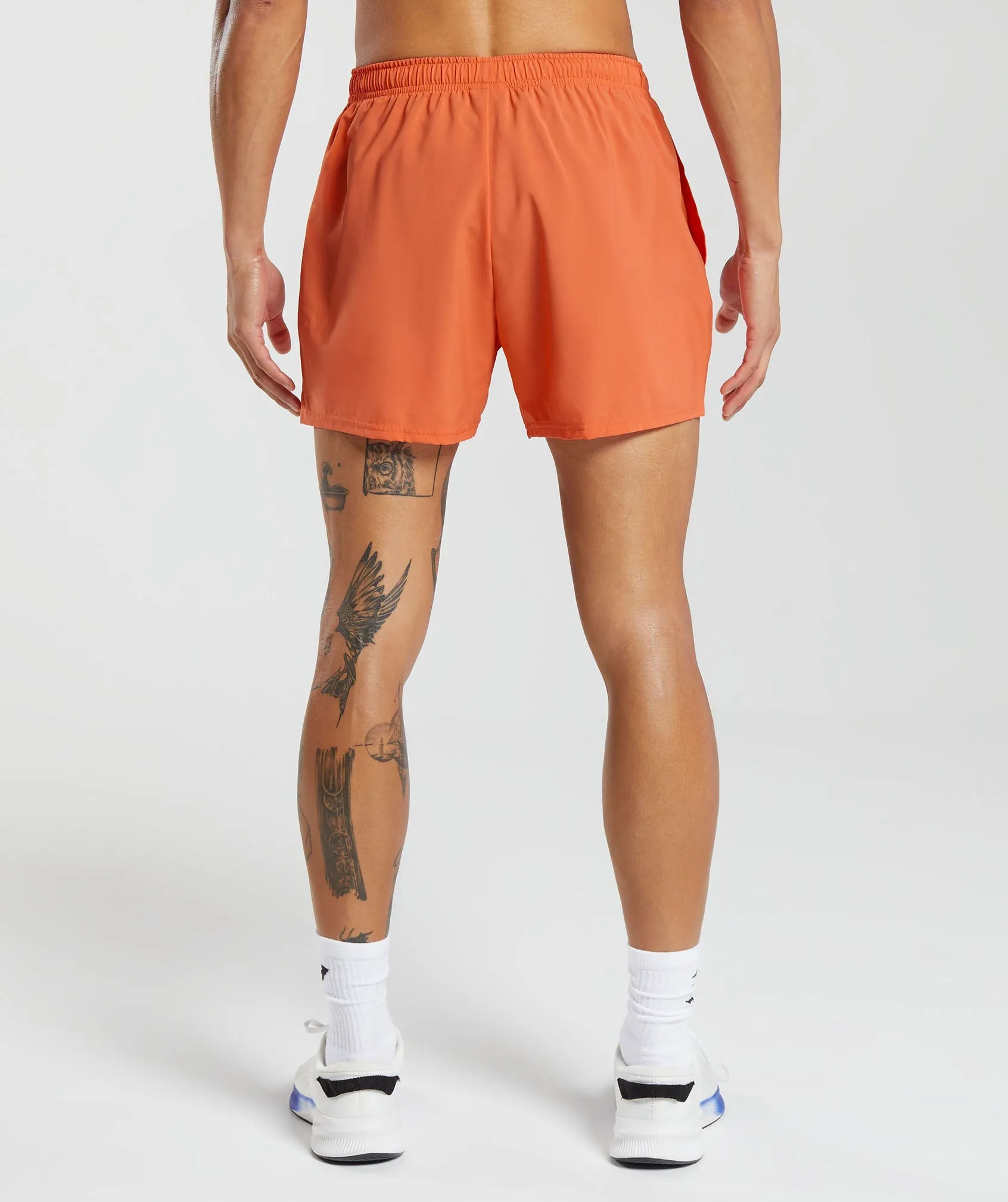 Gymshark Arrival 5" Shorts - Ignite Orange