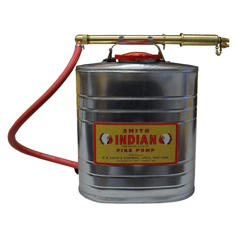 Indian Stainless 5 Gallon Pump Can