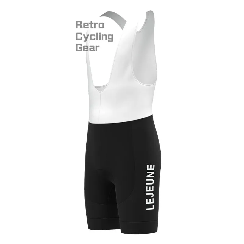 Lejeune Yellow Retro Cycling Shorts