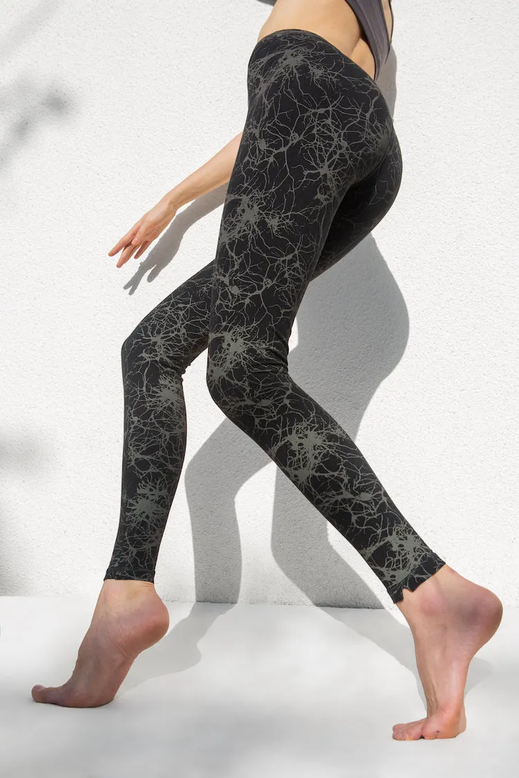 Lightning Leggings - Black