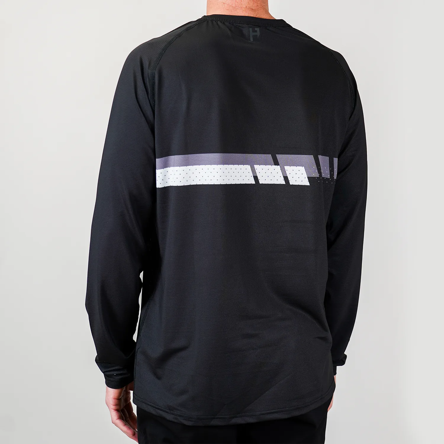 Long Sleeve Lite Jersey - Pro Race Black/Grey