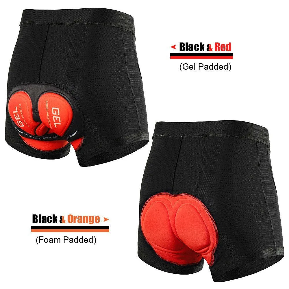 Men Bike Underwear 3D Padded MTB Bicycle Cycling Biking Underwear Shorts