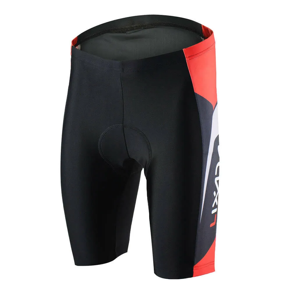 Men Breathable Quick Dry Comfortable Short Sleeve Jersey   Padded Shorts Cycling Clothing Set Riding Sportswear