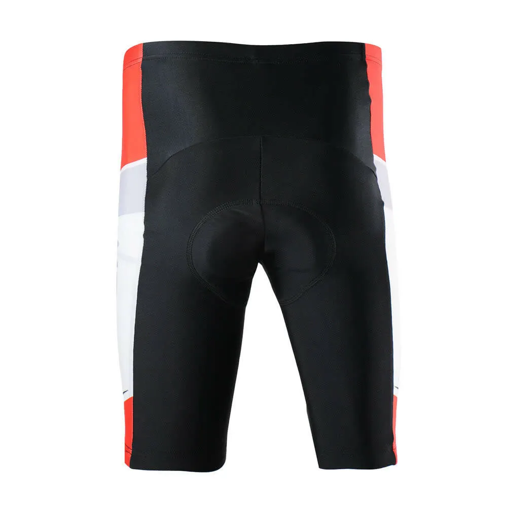 Men Breathable Quick Dry Comfortable Short Sleeve Jersey   Padded Shorts Cycling Clothing Set Riding Sportswear