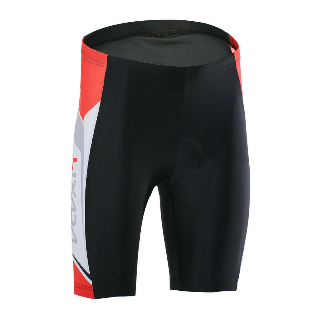 Men Breathable Quick Dry Comfortable Short Sleeve Jersey   Padded Shorts Cycling Clothing Set Riding Sportswear