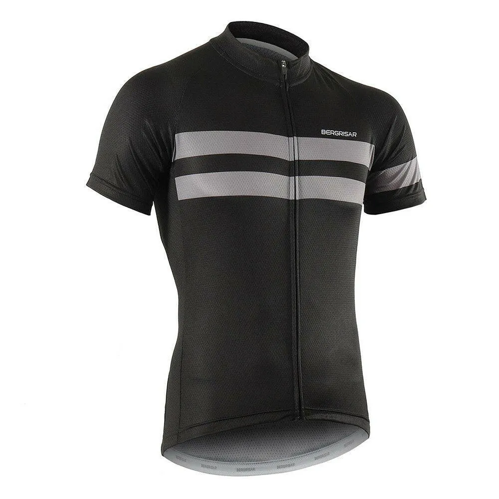 Men Short Sleeve Cycling Jersey Quick Dry Breathable Outdoor Sports Bike Riding Running Shirt