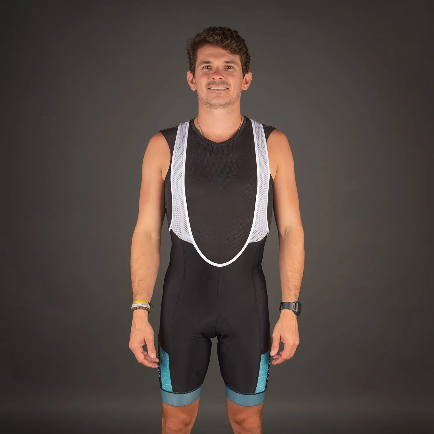 Men's Bib Shorts - Blue Core