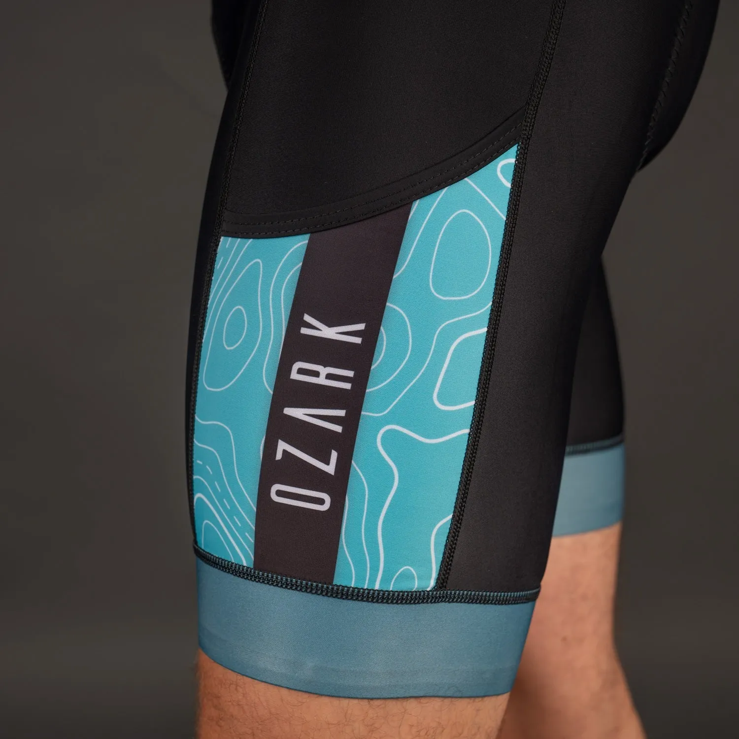 Men's Bib Shorts - Blue Core