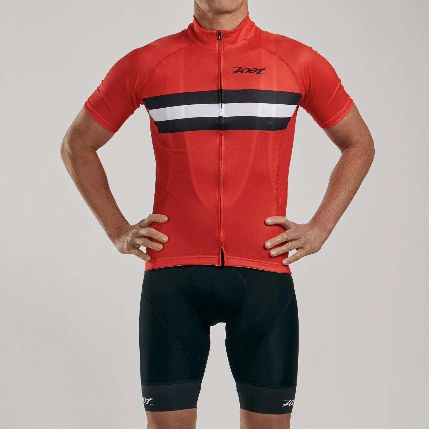 Mens Core  Cycle Jersey - Cardinal