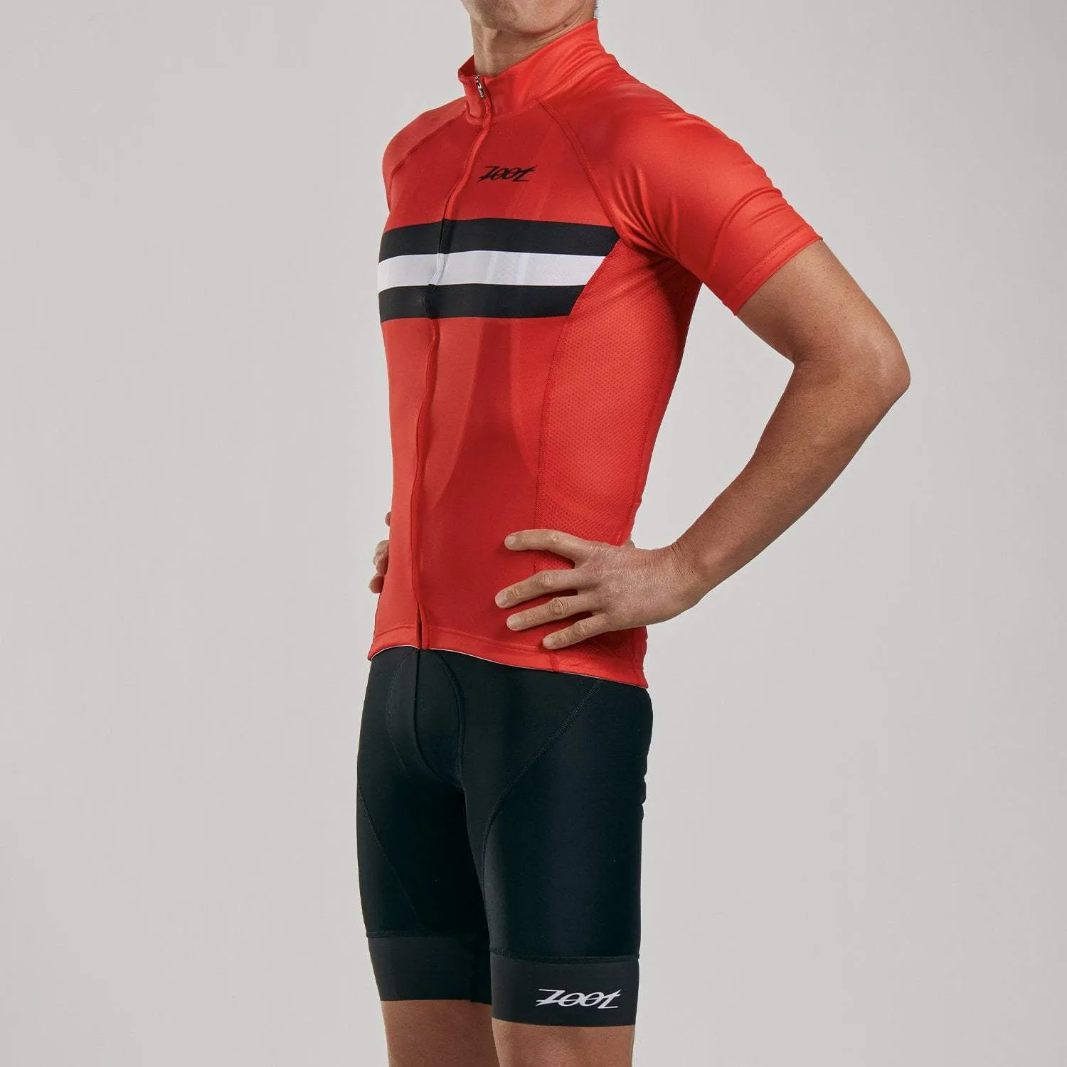 Mens Core  Cycle Jersey - Cardinal