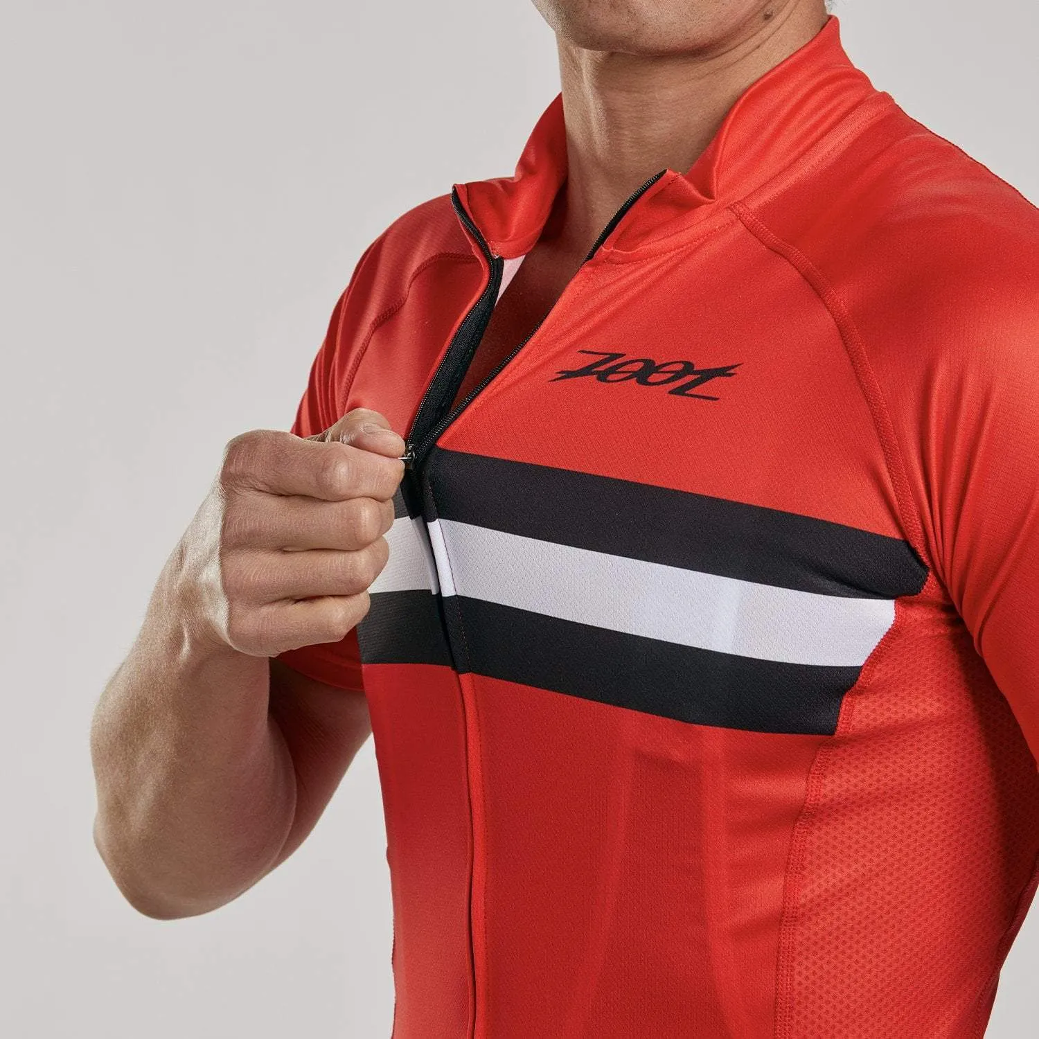 Mens Core  Cycle Jersey - Cardinal