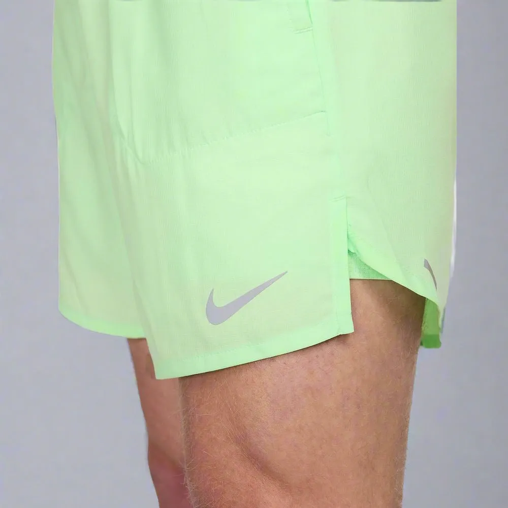 Mens Dri-FIT Stride 7 Inch 2-In-1 Running Shorts - Vapor Green