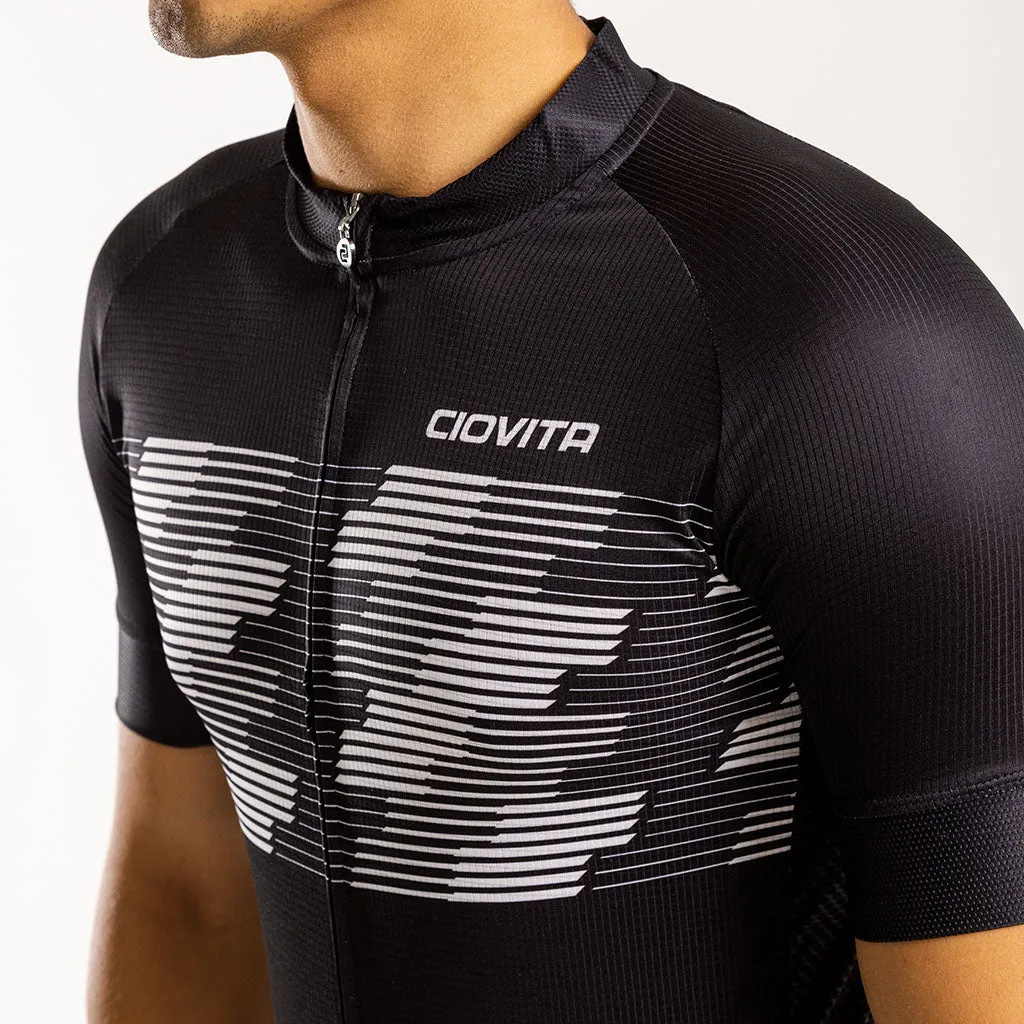 Men's Etape Sport Fit Jersey (Black)