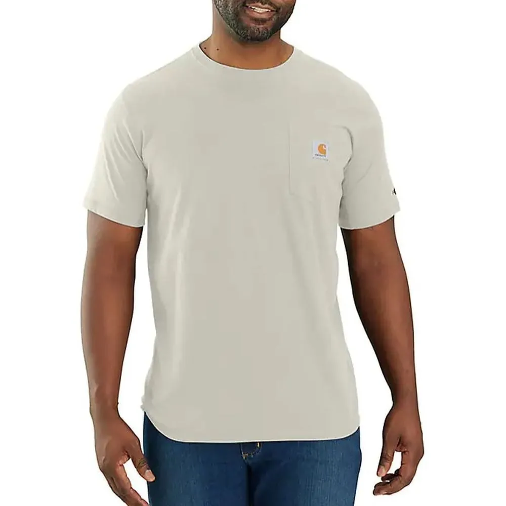 Men's Force Relaxed Fit Midweight Short Sleeve Pocket T-Shirt