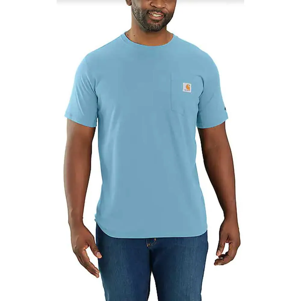 Men's Force Relaxed Fit Midweight Short Sleeve Pocket T-Shirt