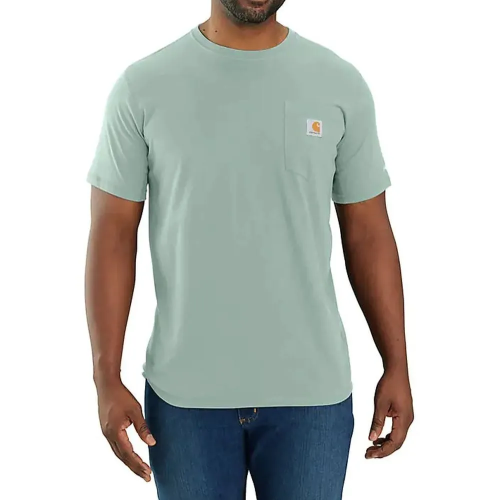 Men's Force Relaxed Fit Midweight Short Sleeve Pocket T-Shirt