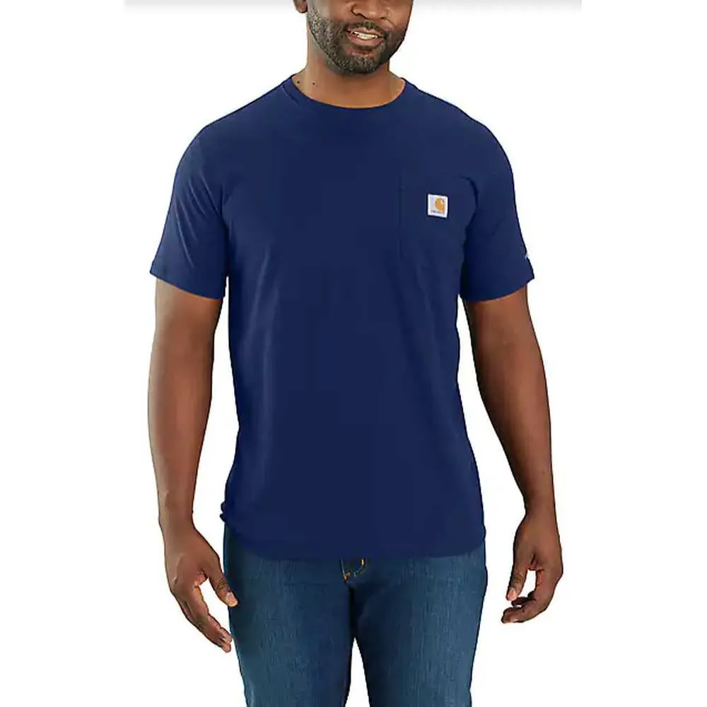 Men's Force Relaxed Fit Midweight Short Sleeve Pocket T-Shirt