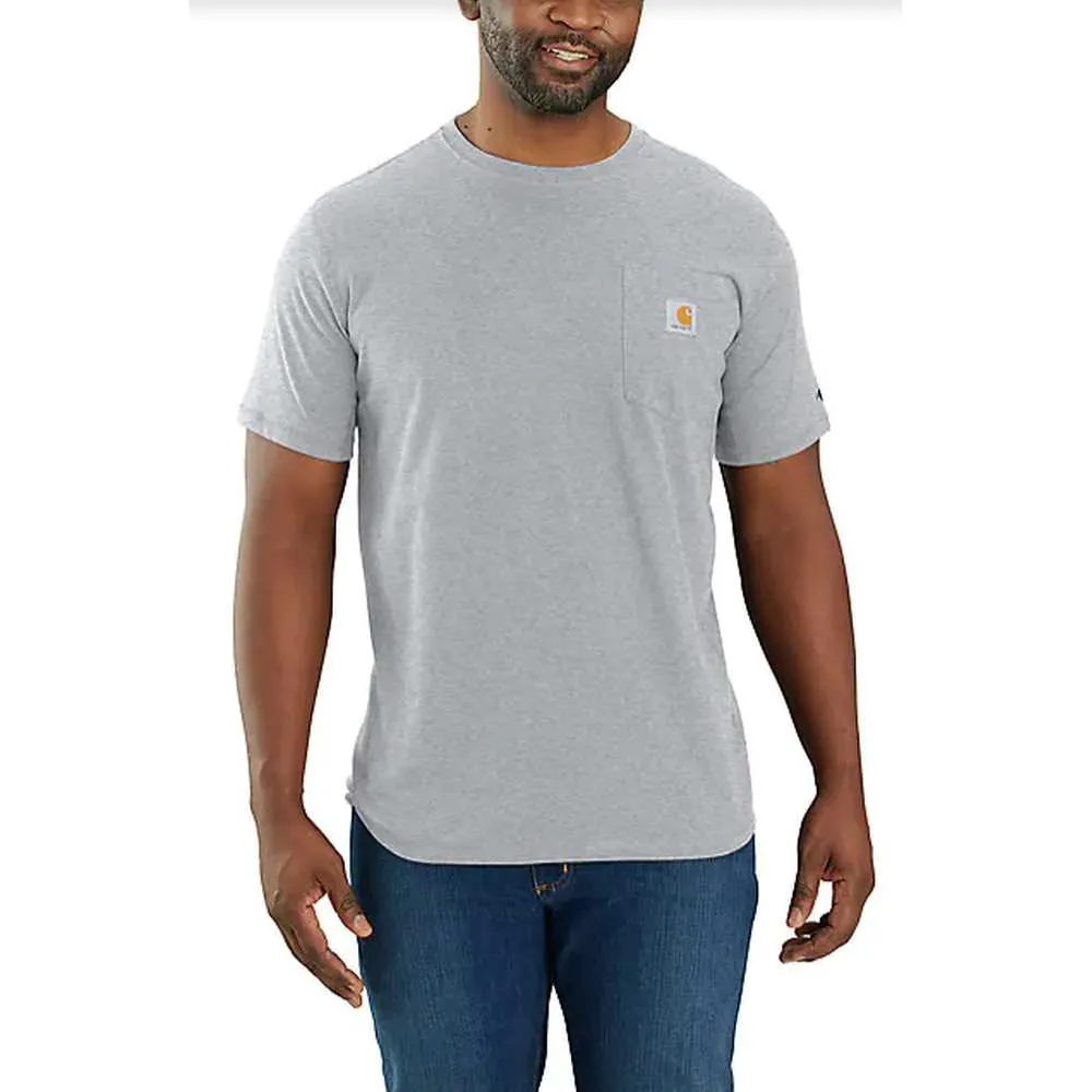 Men's Force Relaxed Fit Midweight Short Sleeve Pocket T-Shirt