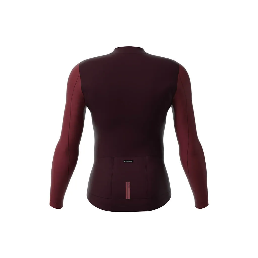 Men's Long Sleeve Thermal Jersey (Mulberry)