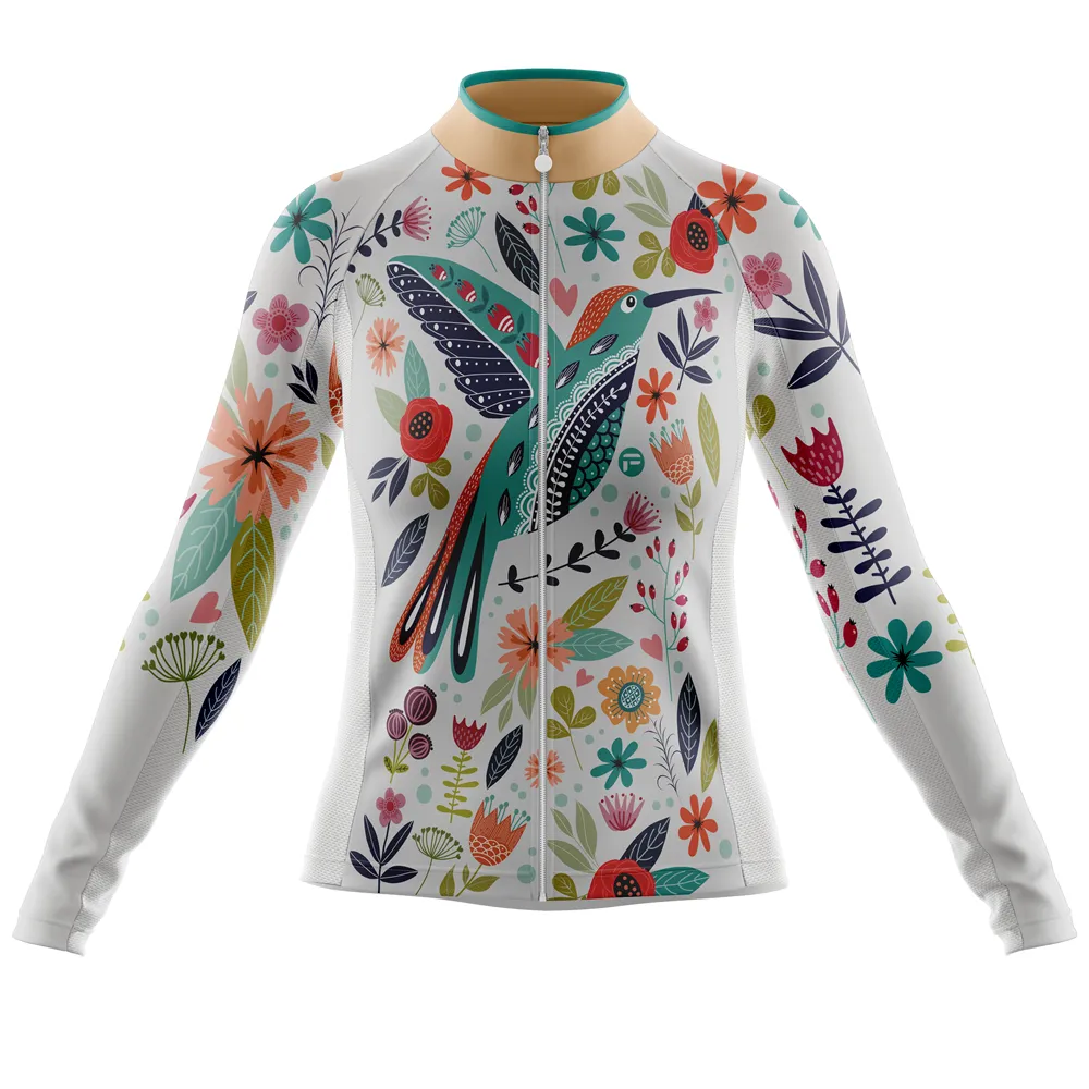 My Happy Bird | Women's Long Sleeve Cycling Jersey