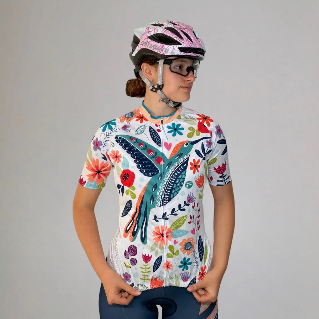 My Happy Bird | Women's Short Sleeve Cycling Jersey