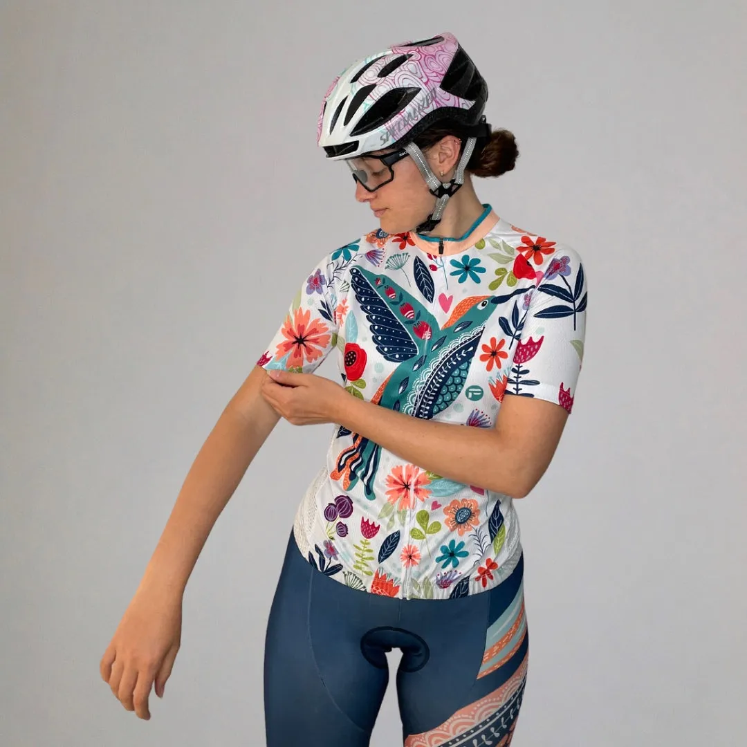 My Happy Bird | Women's Short Sleeve Cycling Jersey