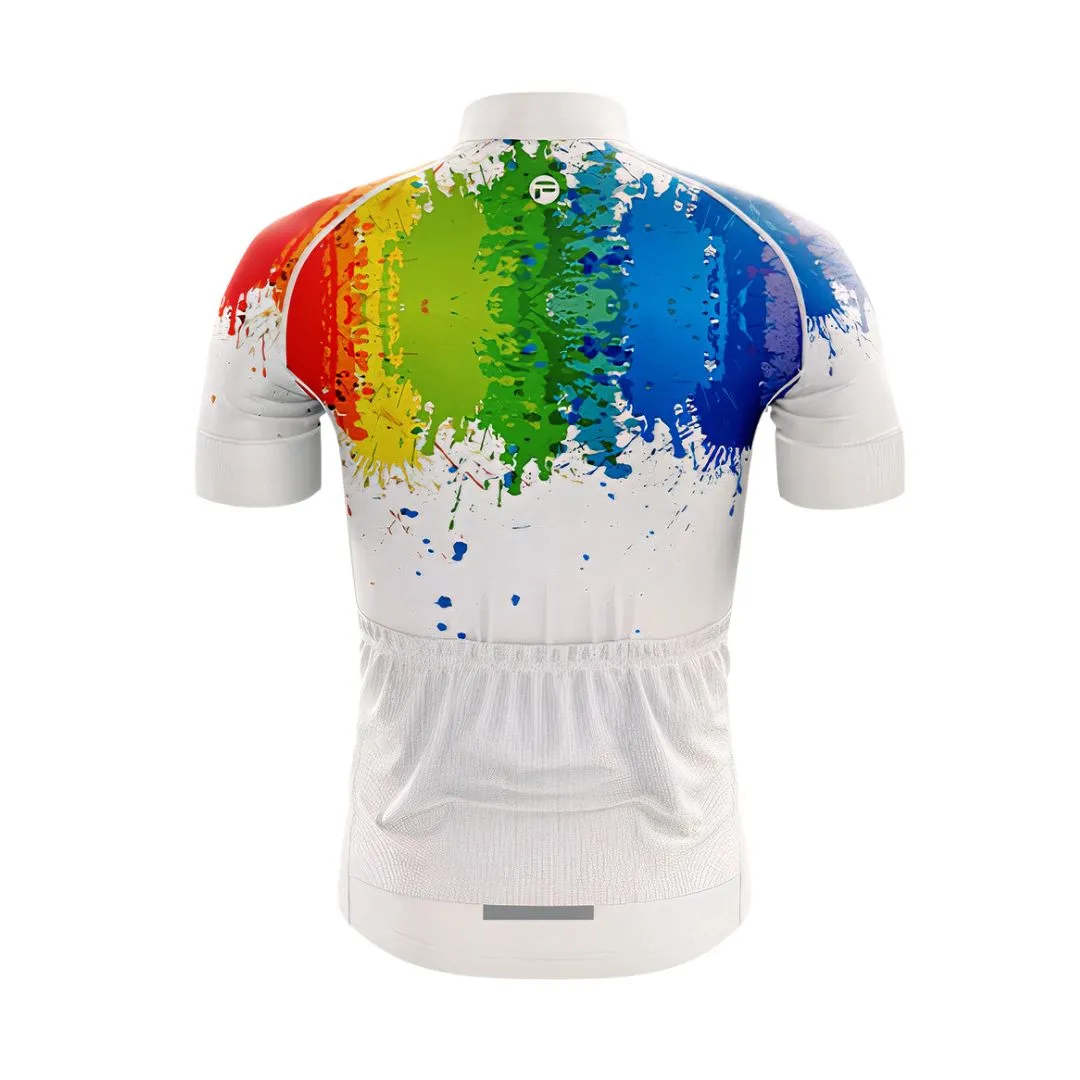 My Rainbow Graffiti | Men's Short Sleeve Cycling set