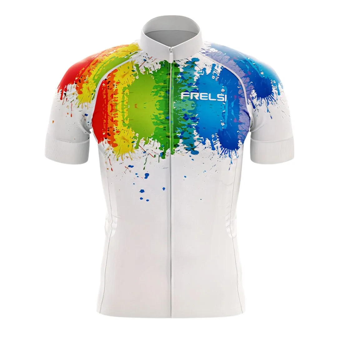 My Rainbow Graffiti | Men's Short Sleeve Cycling set