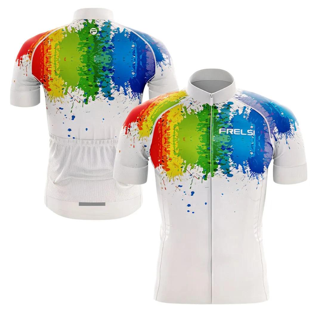 My Rainbow Graffiti | Men's Short Sleeve Cycling set