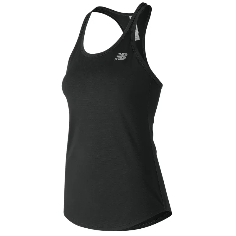 New Balance Womens Accelerate Tank V2 - Black